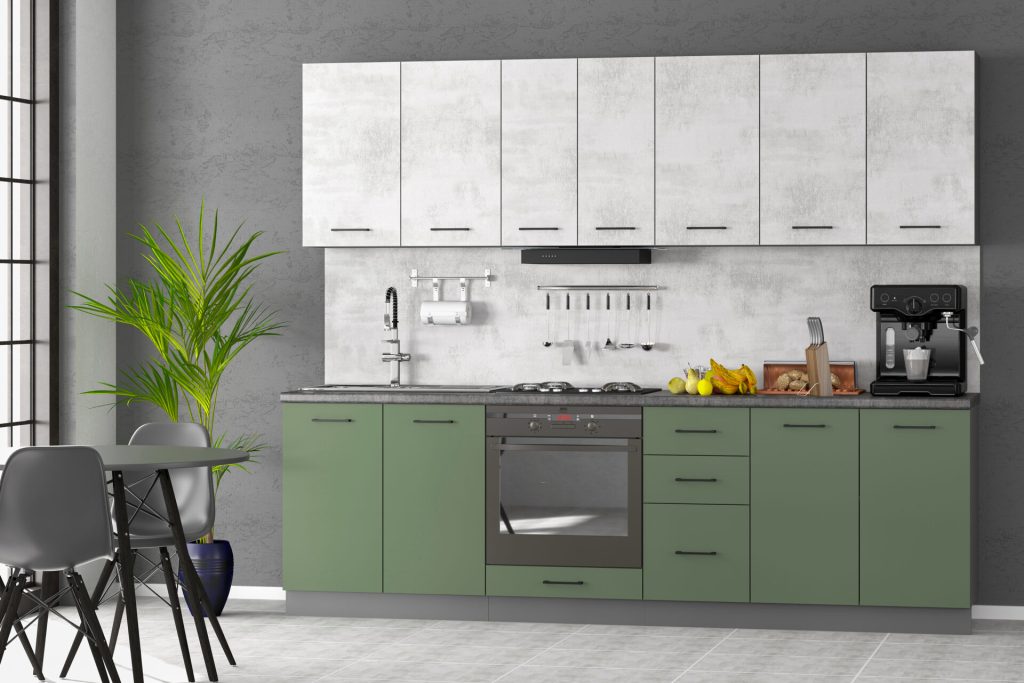 Гамма модульна кухня ДСП фасади від фабрики Мебель-Сервіс Україна