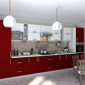 Гламур сучасна стильна кухня від фабрики Гарант НВ Україна