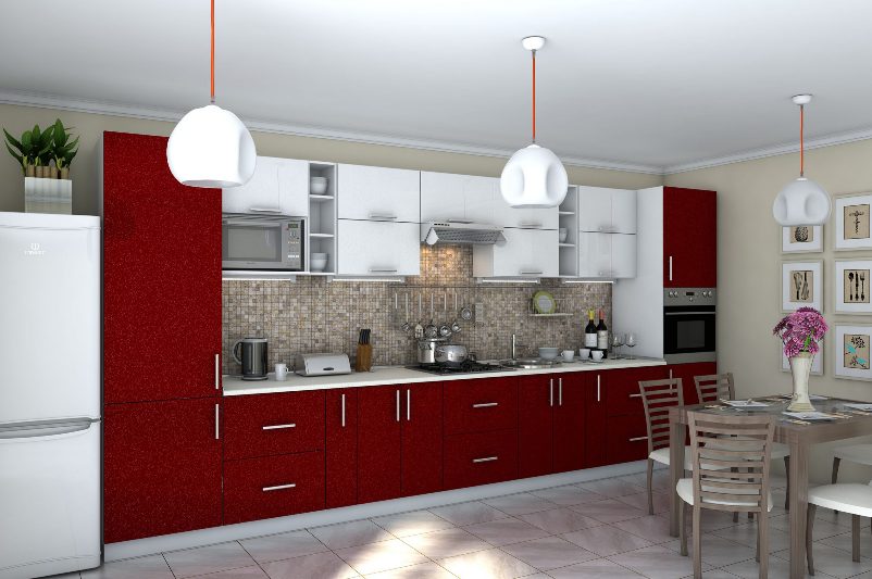 Гламур сучасна стильна кухня від фабрики Гарант НВ Україна