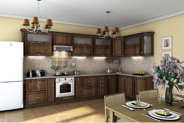 Платинум класична кухня від фабрики Гарант НВ Україна