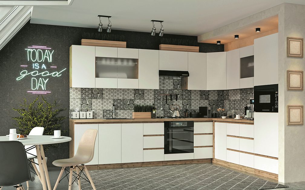 Софт сучасна стильна кухня від фабрики СОКМЕ Україна
