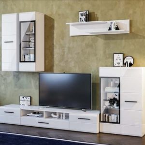 Токіо сучасна біла стінка МДФ глянець від Світ Меблів Україна