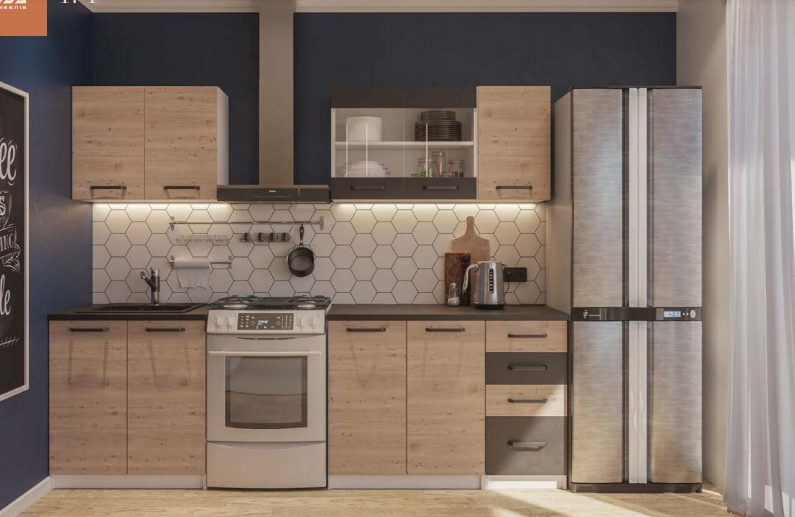 Злата кухонний гарнітур від фабрики Світ Меблів