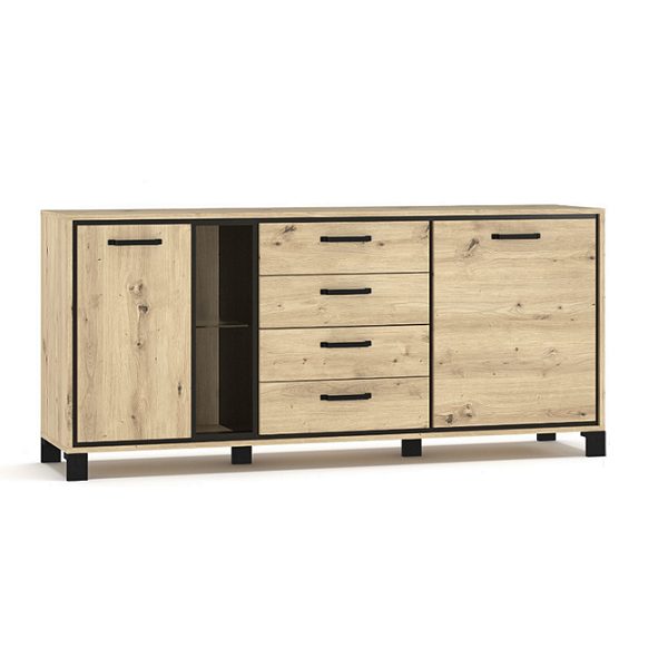 Комод 2Д4Ш Велс від фабрики Мебель-Сервіс Україна