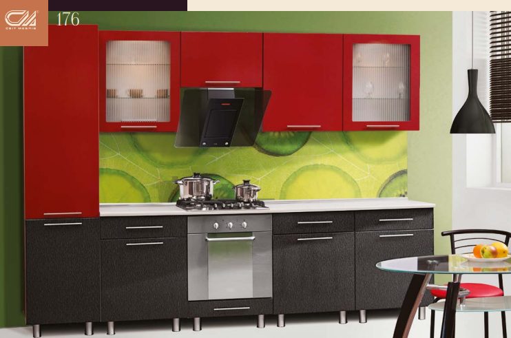 Адель кухонний гарнітур від фабрики Світ Меблів