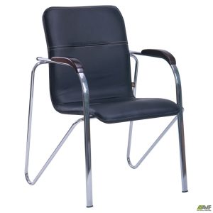 Стілець Самба хром горіх Nappa-01 без канта від АМФ Україна