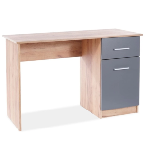 BIURKO B-002 DĄB WOTAN / ANTRACYT