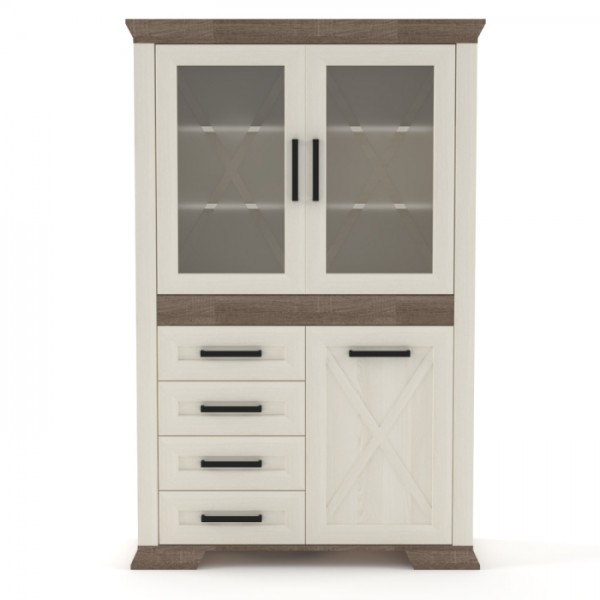 Марсель Вітрина REG2W4S1D від фабрики ГЕРБОР (GERBOR)