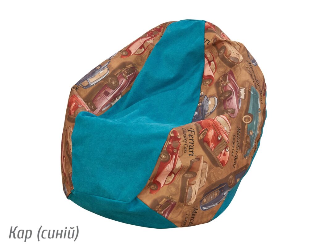 Гном NEW Кар синій крісло груша від фабрики Мебель-Сервіс україна