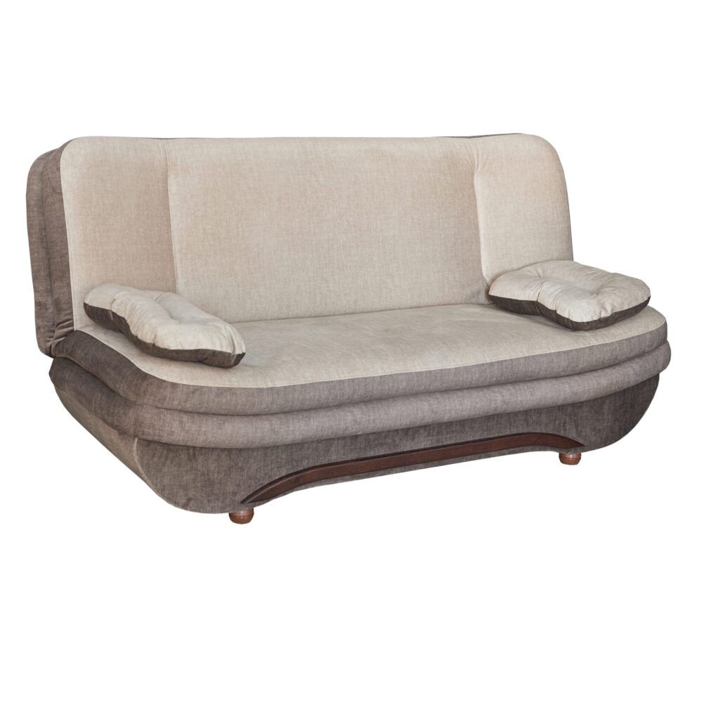 Стелла Вог бежевий/коричневий прямий диван від Мебель-Сервіс Україна