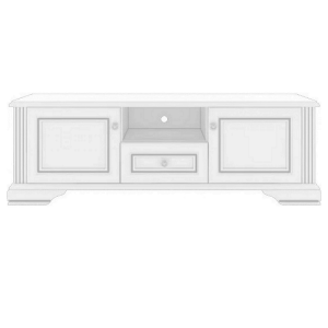 ВАЙТ_Тумба РТВ_160 тумба під телевізор від фабрики Гербор