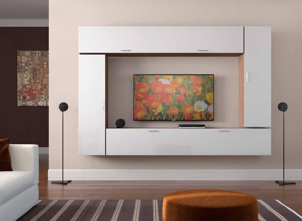 Атель біла стінка від фабрики Київський Стандарт