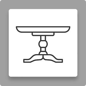 Столи круглі