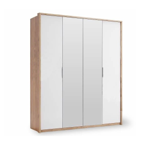 Асті 4дв чотиридверна шафа з дзеркалами від фабрики Миро Марк