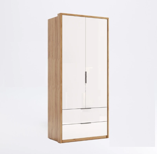 Асті 2д2ш дводверна шафа з шухлядками від фабрики МироМарк