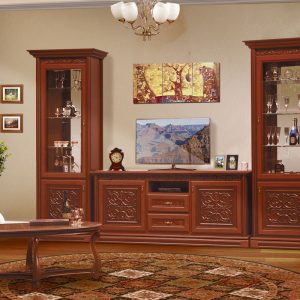 Лаціо класична стінка для вітальні від фабрики Світ Меблів Україна