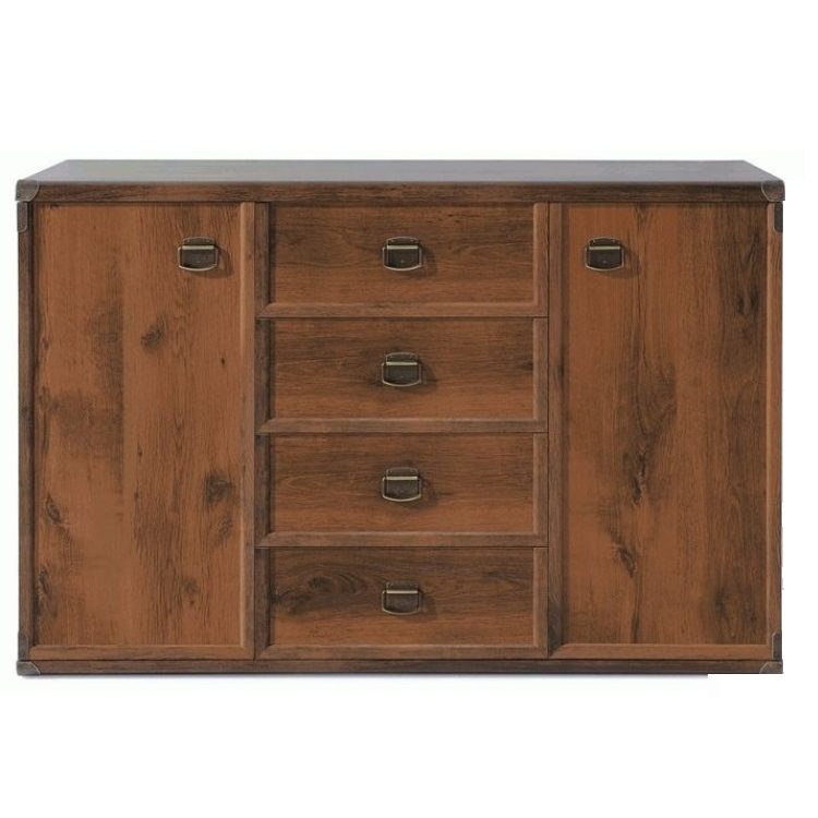 ІНДІАНА (МОНТАНА)(л)_Комод JKOM2D4S/130 від фабрики БРВ/ВМК