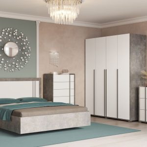 Алекса сучасна модульна спальня від фабрики Світ Меблів Україна