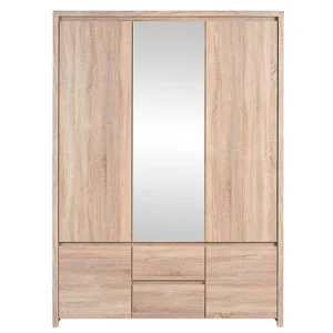 Каспіан SZF5D2S шафа тридверна дуб сонома БРВ/ВМК