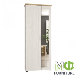 Лора Ш2Ддз дводверна шафа для одягу від фабрики Мебель Сервіс Україна