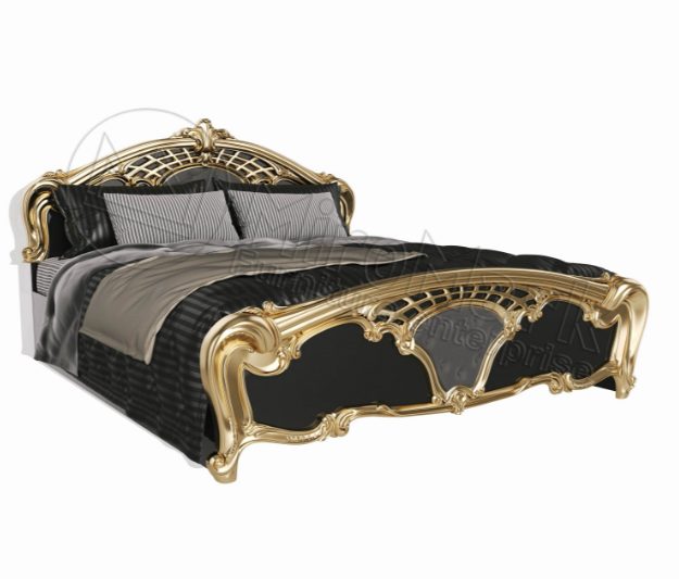 Єва 180/200 чорний глянець