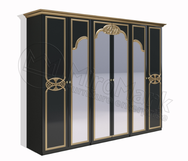 Єва 6Д чорний глянець