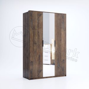 Квадро/Quadro 3Д тридверна шафа від фабрики МироМарк Україна