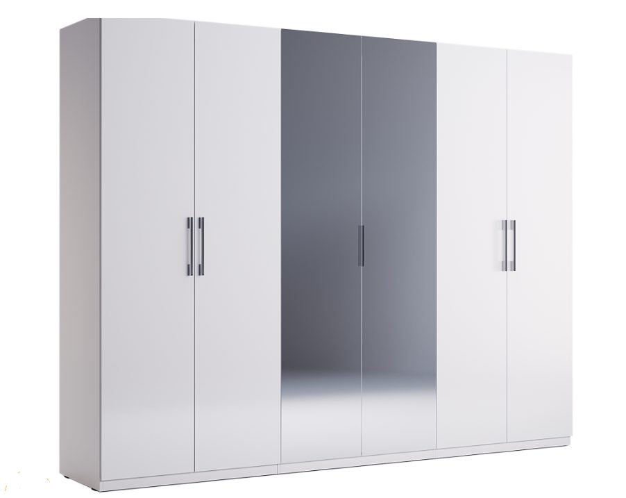 Фемілі/Family 6Д шафа шестидверна з дзеркалами від Миро Марк Україна