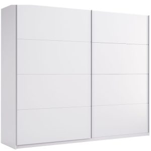 Фемілі/Family 2,5 шафа-купе дводверна білий глянець від фабрики Миро Марк Україна