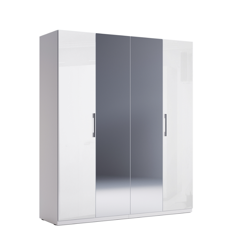 Фемілі/Family 4Д чотиридверна шафа з дзеркалами від фабрики МироМарк Україна