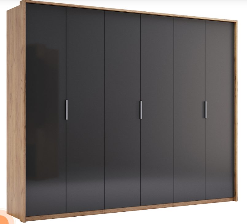 Луна/Luna 6Д Шафа шестидверна від фабрики МироМарк Україна