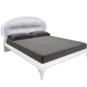 Імперія ліжко з мякою спинкою 160/200 від фабрики МіроМарк