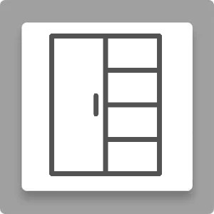 Шафи з полицями