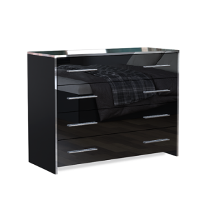 Комод Annie/Енні глянець чорний від МіроМарк Україна