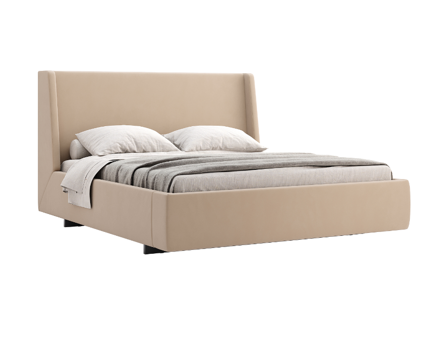 Ліжко Bruno/Бруно 160/200 кашемір від фабрики МіроМарк Україна