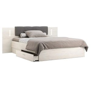 Двоспальне ліжко Emma сосна хельга від фабрики МіроМарк Україна