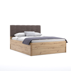 Ліжко двоспальне Teddy/Теді 160/200 дуб Артізан від МіроМарк