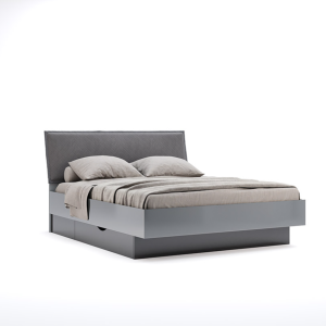 Ліжко Тео 140/200 Мат Антрацит/Мат Графіт від МіроМарк Україна