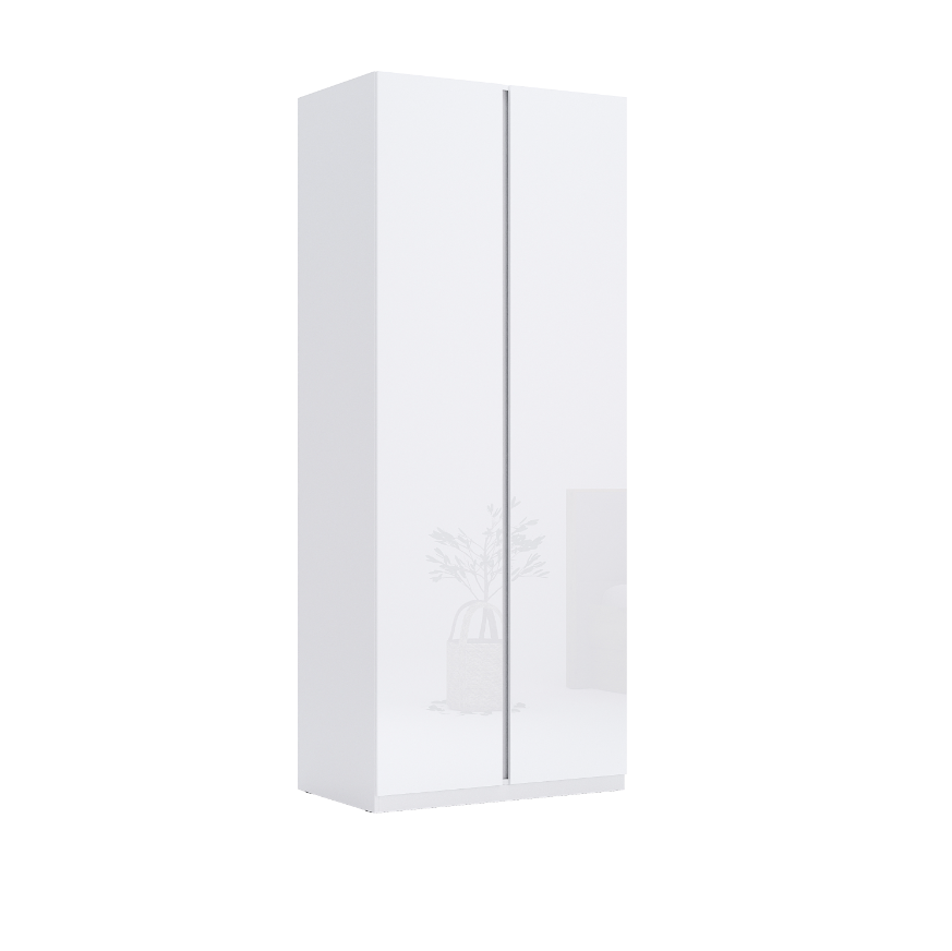 Шафа Mia/Мія 2дв глянець білий від фабрики МіроМарк Україна