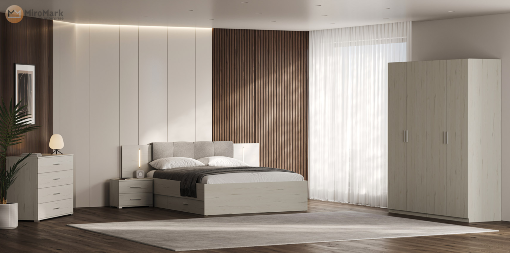 Спальня Emma сосна хельга від фабрики МіроМарк Україна