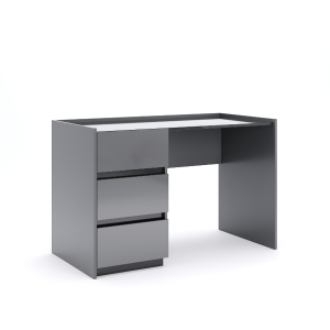 Туалетний столик 3шх Teo Антрацит Мат Графіт від МіроМарк Україна