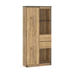 Бруклін 1Д3П2Ш пенал-вітрина від фабрики Мебель-Сервіс Україна