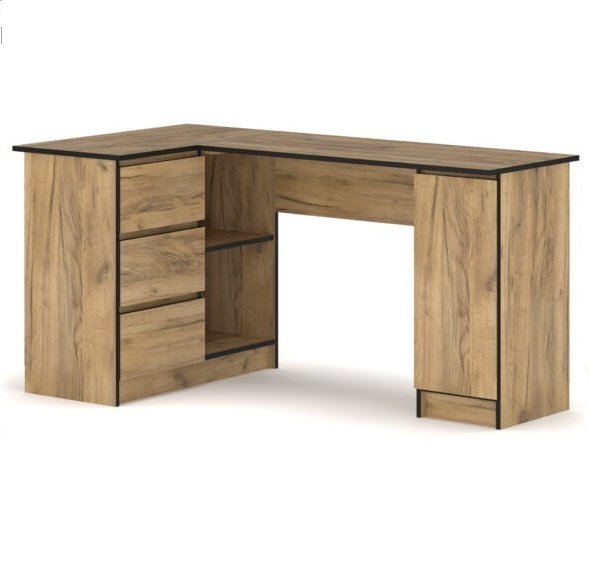 Бруклін cтіл письмовий кутовий 1Д3Ш (лів/пр) від Мебель-Сервіс Україна