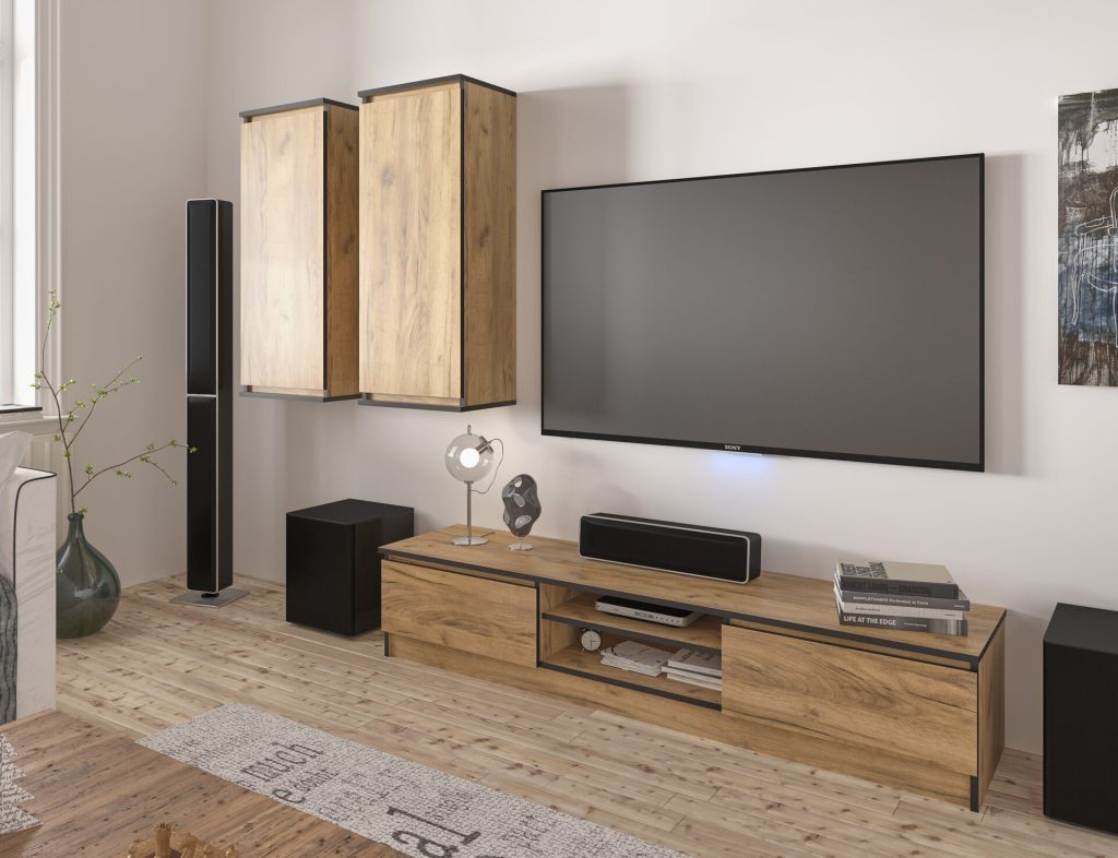 Бруклін стінка для вітальні від фабрики Мебель-Сервіс Україна