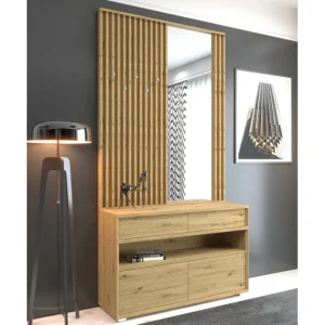 Набір меблів у передпокій Делі / Deli Гербор 2-дверний з 2 шухлядами