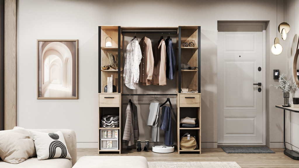 Катя 2 сучасний стильний передпокій від фабрики Світ Меблів Україна