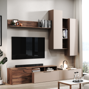 Лора-2 сучасна стінка від фабрики Світ Меблів Україна