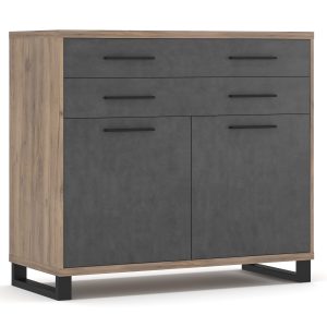 Омега 2Д2Ш 120 дводверний комод з шухлядами від фабрики Мебель-Сервіс Україна