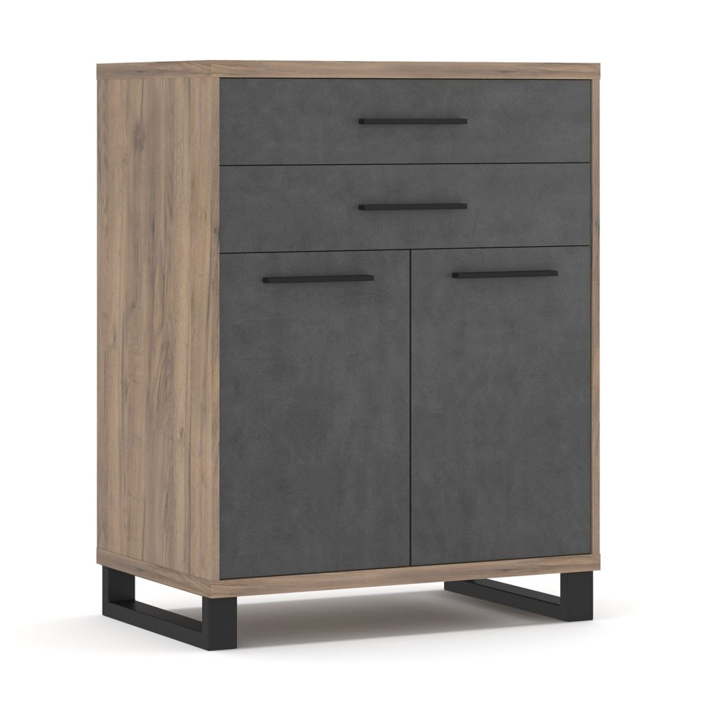 Омега 2Д2Ш дводверний комод з шухлядами від фабрики Мебель-Сервіс Україна