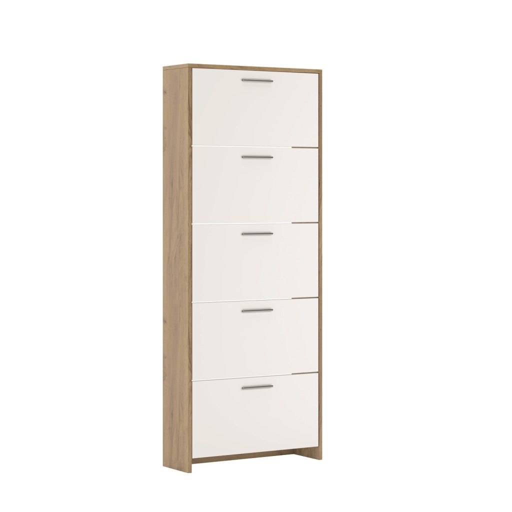 Рене 5Д дуб артезан/німфея альба тумба для взуття від Світ Меблів Україна